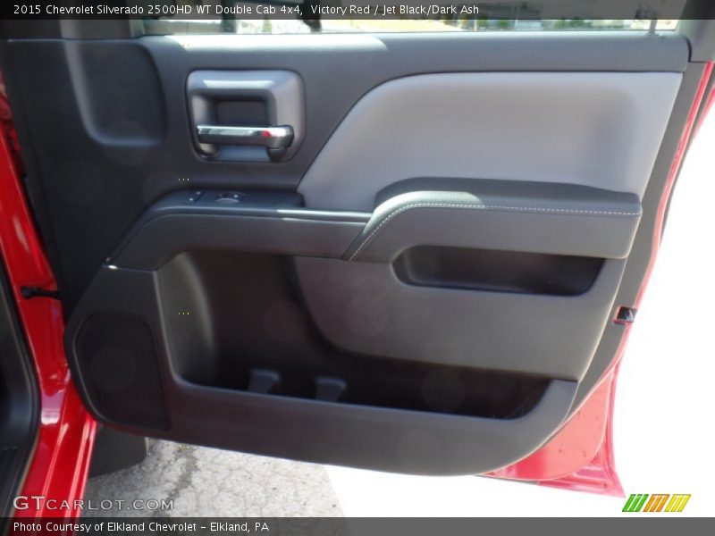 Victory Red / Jet Black/Dark Ash 2015 Chevrolet Silverado 2500HD WT Double Cab 4x4