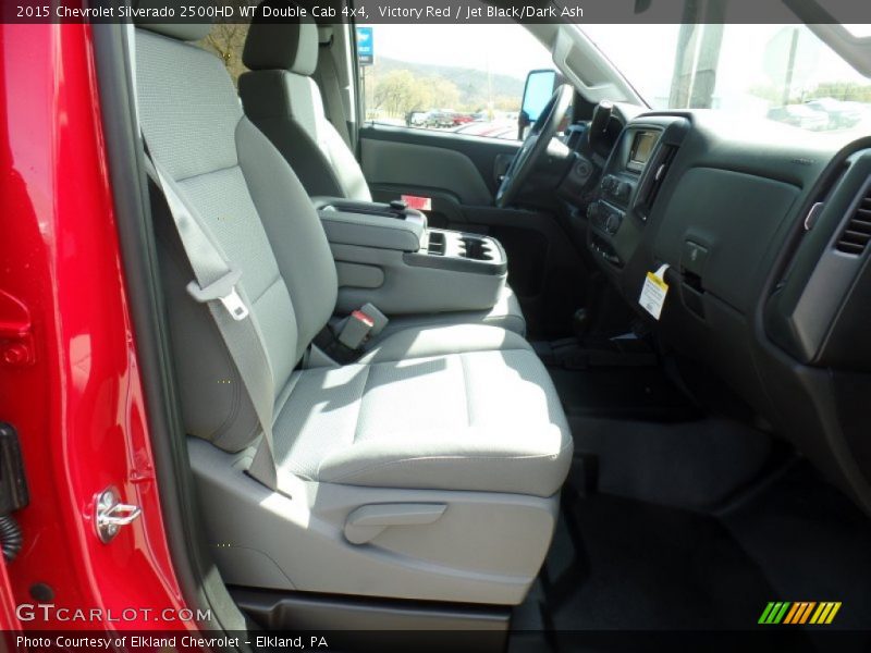 Victory Red / Jet Black/Dark Ash 2015 Chevrolet Silverado 2500HD WT Double Cab 4x4