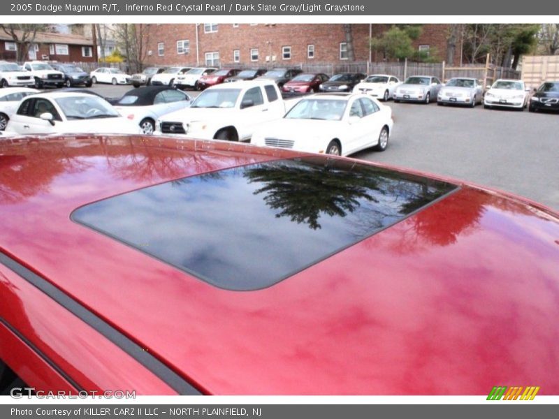 Inferno Red Crystal Pearl / Dark Slate Gray/Light Graystone 2005 Dodge Magnum R/T