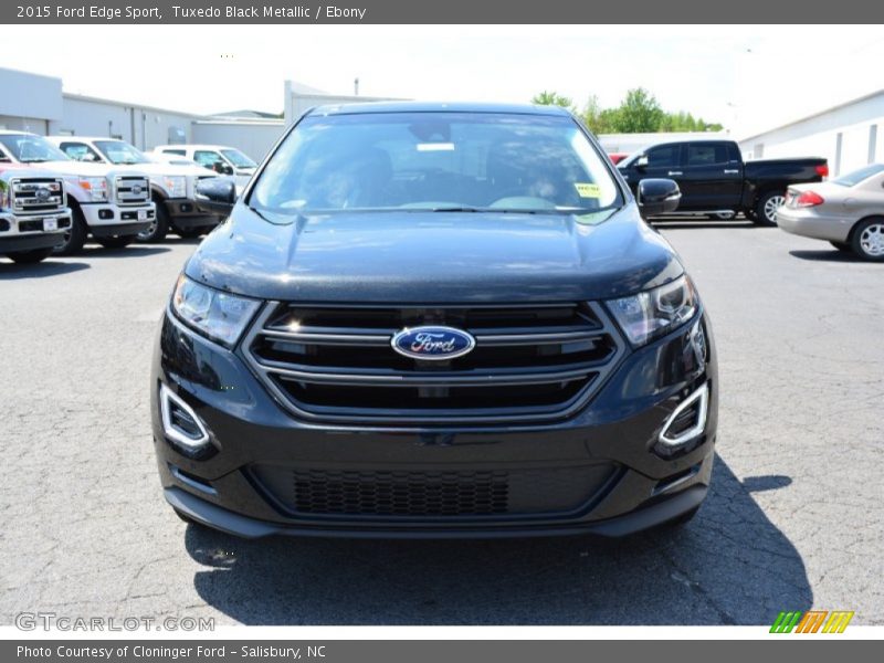 Tuxedo Black Metallic / Ebony 2015 Ford Edge Sport