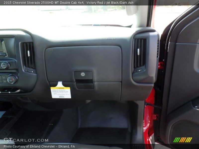 Victory Red / Jet Black/Dark Ash 2015 Chevrolet Silverado 2500HD WT Double Cab 4x4