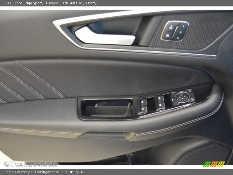 Tuxedo Black Metallic / Ebony 2015 Ford Edge Sport