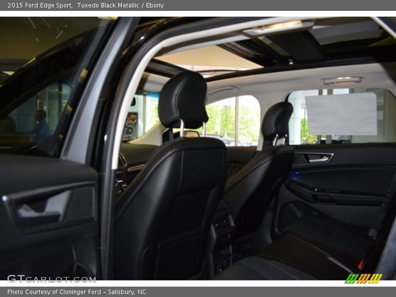 Tuxedo Black Metallic / Ebony 2015 Ford Edge Sport