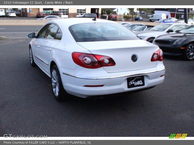 Candy White / Black 2010 Volkswagen CC Sport