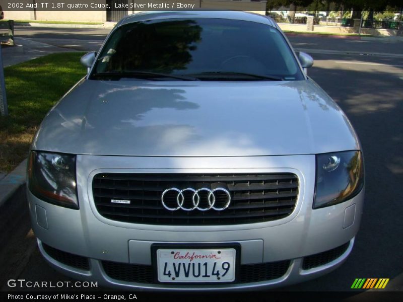 Lake Silver Metallic / Ebony 2002 Audi TT 1.8T quattro Coupe