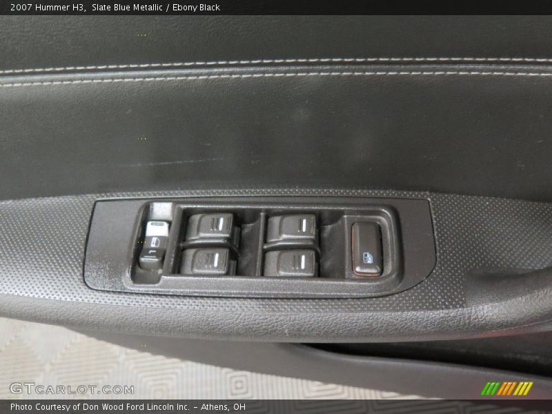 Slate Blue Metallic / Ebony Black 2007 Hummer H3