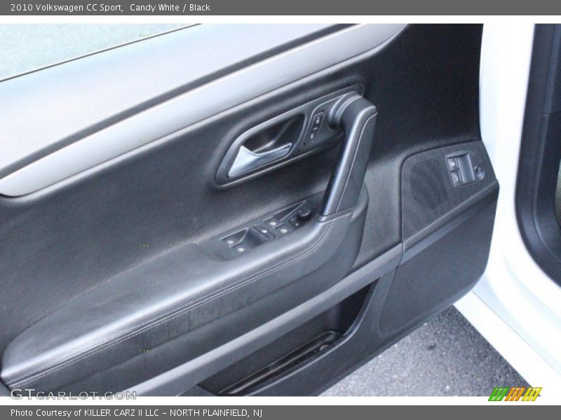 Candy White / Black 2010 Volkswagen CC Sport