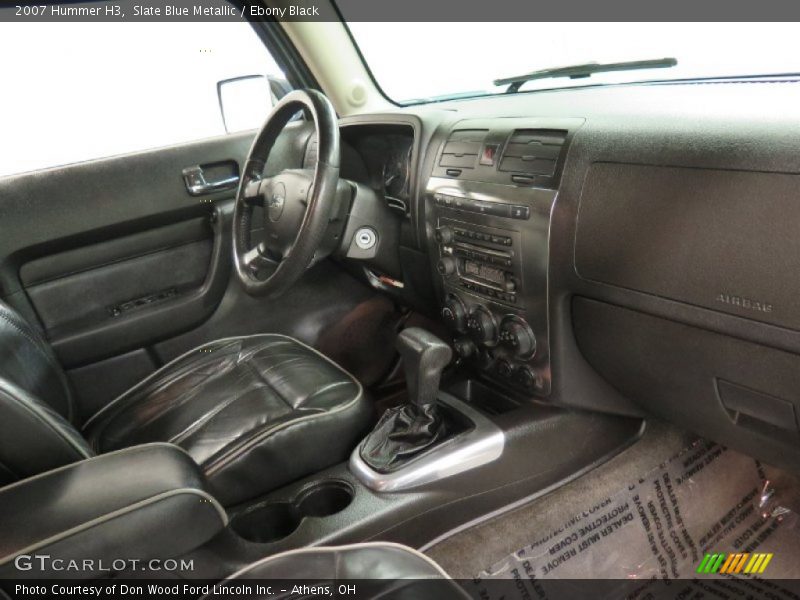 Slate Blue Metallic / Ebony Black 2007 Hummer H3