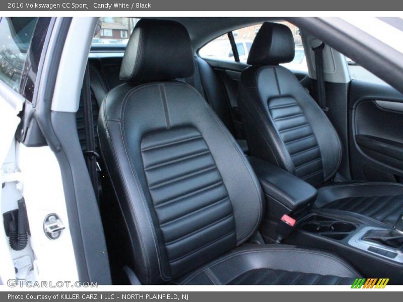Candy White / Black 2010 Volkswagen CC Sport
