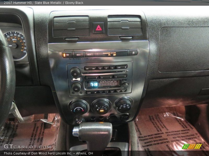 Slate Blue Metallic / Ebony Black 2007 Hummer H3