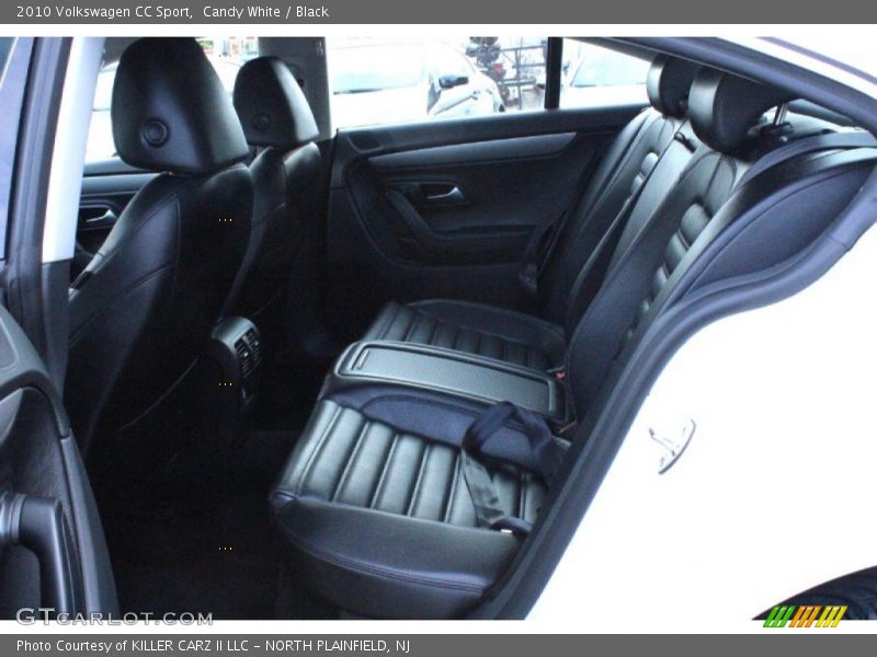 Candy White / Black 2010 Volkswagen CC Sport