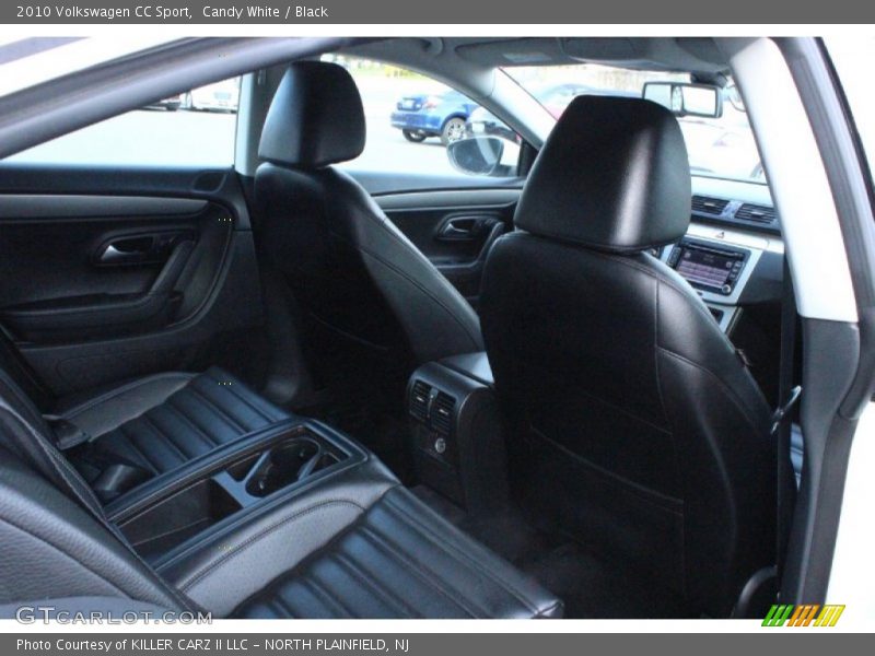 Candy White / Black 2010 Volkswagen CC Sport