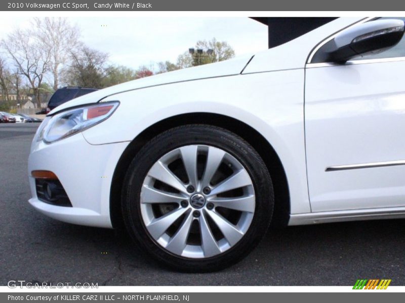 Candy White / Black 2010 Volkswagen CC Sport