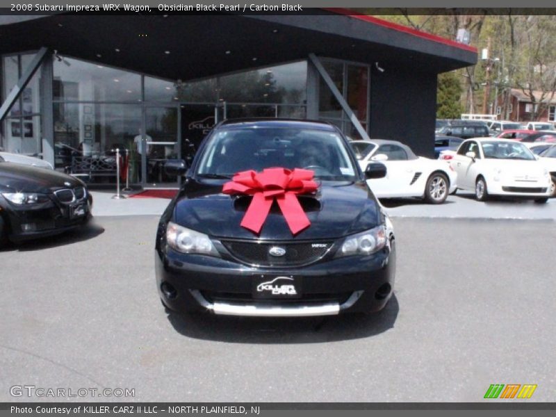 Obsidian Black Pearl / Carbon Black 2008 Subaru Impreza WRX Wagon
