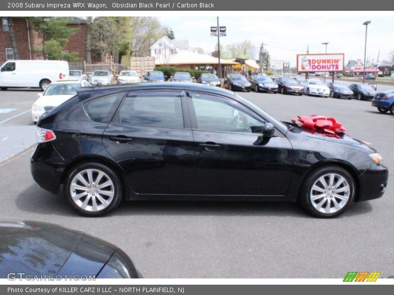 Obsidian Black Pearl / Carbon Black 2008 Subaru Impreza WRX Wagon