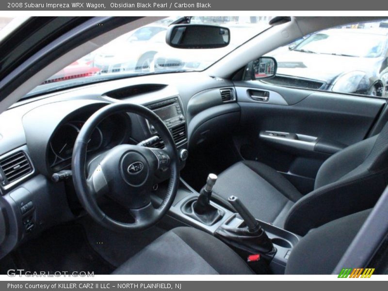 Obsidian Black Pearl / Carbon Black 2008 Subaru Impreza WRX Wagon