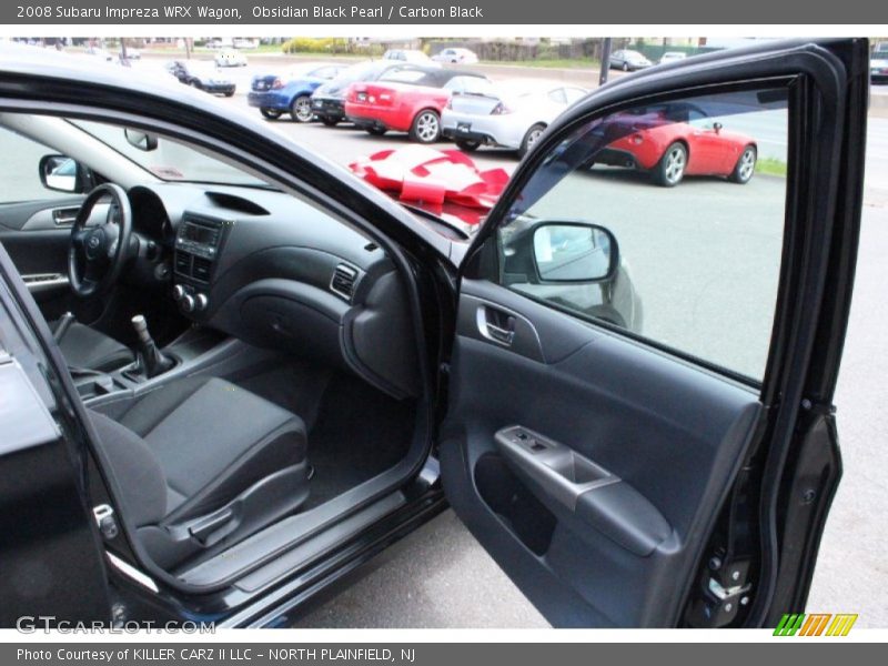 Obsidian Black Pearl / Carbon Black 2008 Subaru Impreza WRX Wagon