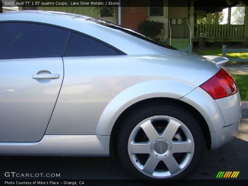 Lake Silver Metallic / Ebony 2002 Audi TT 1.8T quattro Coupe