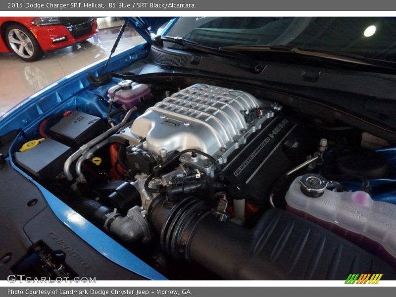  2015 Charger SRT Hellcat Engine - 6.2 Liter Supercharged HEMI SRT Hellcat OHV 16-Valve VVT V8