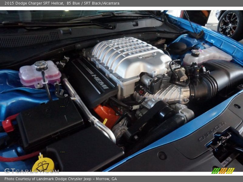  2015 Charger SRT Hellcat Engine - 6.2 Liter Supercharged HEMI SRT Hellcat OHV 16-Valve VVT V8