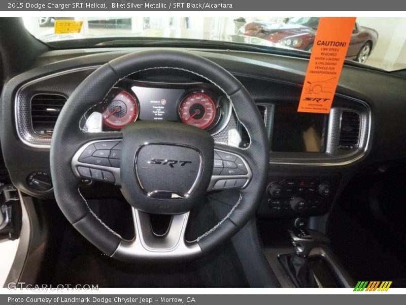 Dashboard of 2015 Charger SRT Hellcat