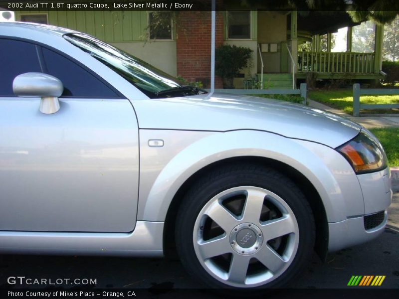 Lake Silver Metallic / Ebony 2002 Audi TT 1.8T quattro Coupe