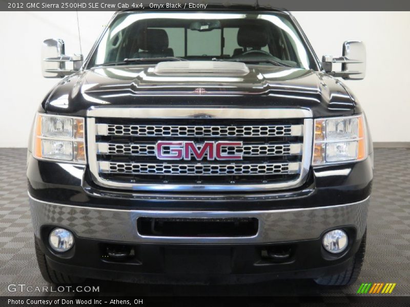 Onyx Black / Ebony 2012 GMC Sierra 2500HD SLE Crew Cab 4x4