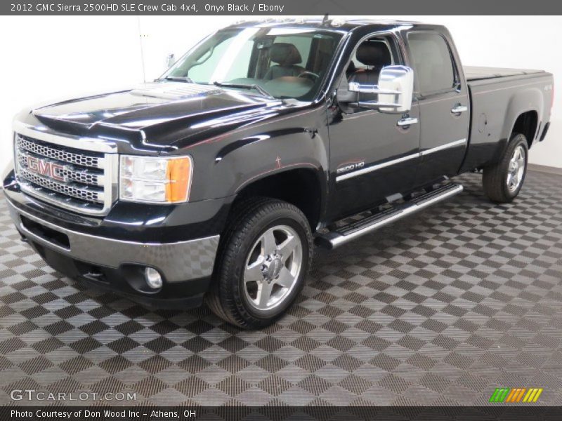 Onyx Black / Ebony 2012 GMC Sierra 2500HD SLE Crew Cab 4x4