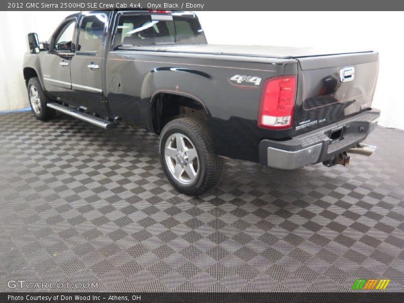 Onyx Black / Ebony 2012 GMC Sierra 2500HD SLE Crew Cab 4x4