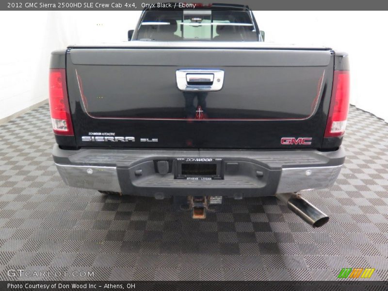 Onyx Black / Ebony 2012 GMC Sierra 2500HD SLE Crew Cab 4x4