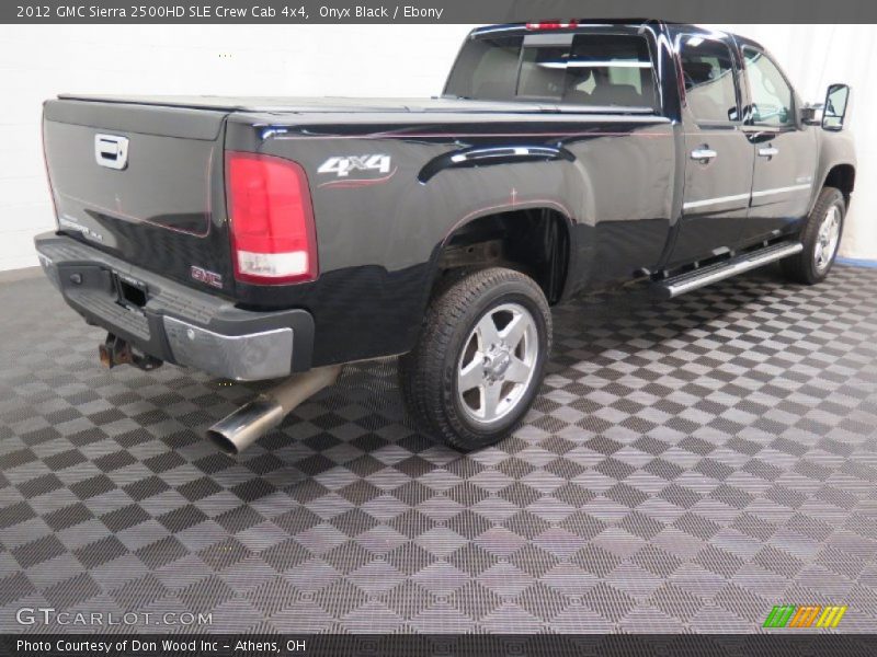 Onyx Black / Ebony 2012 GMC Sierra 2500HD SLE Crew Cab 4x4