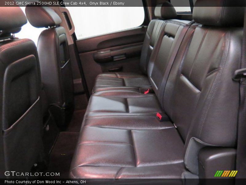 Onyx Black / Ebony 2012 GMC Sierra 2500HD SLE Crew Cab 4x4