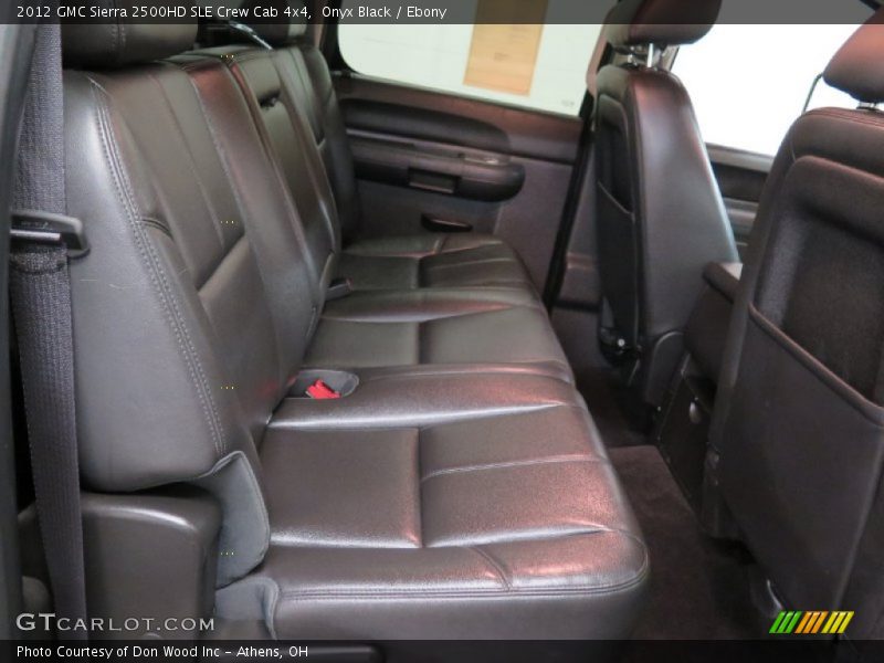 Onyx Black / Ebony 2012 GMC Sierra 2500HD SLE Crew Cab 4x4