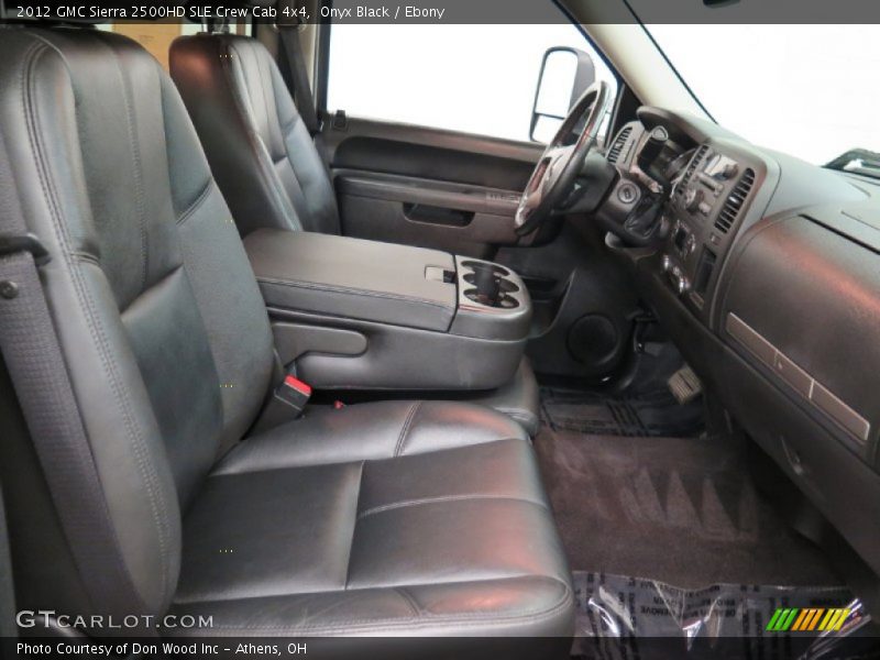 Onyx Black / Ebony 2012 GMC Sierra 2500HD SLE Crew Cab 4x4