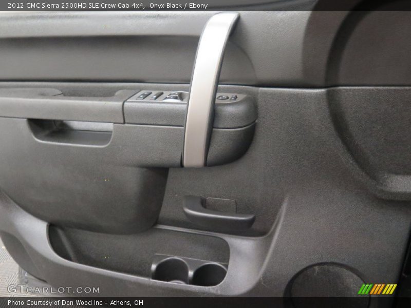 Onyx Black / Ebony 2012 GMC Sierra 2500HD SLE Crew Cab 4x4