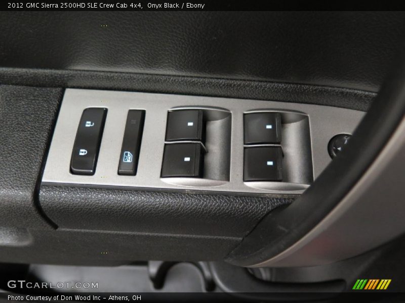 Onyx Black / Ebony 2012 GMC Sierra 2500HD SLE Crew Cab 4x4