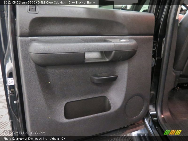 Onyx Black / Ebony 2012 GMC Sierra 2500HD SLE Crew Cab 4x4