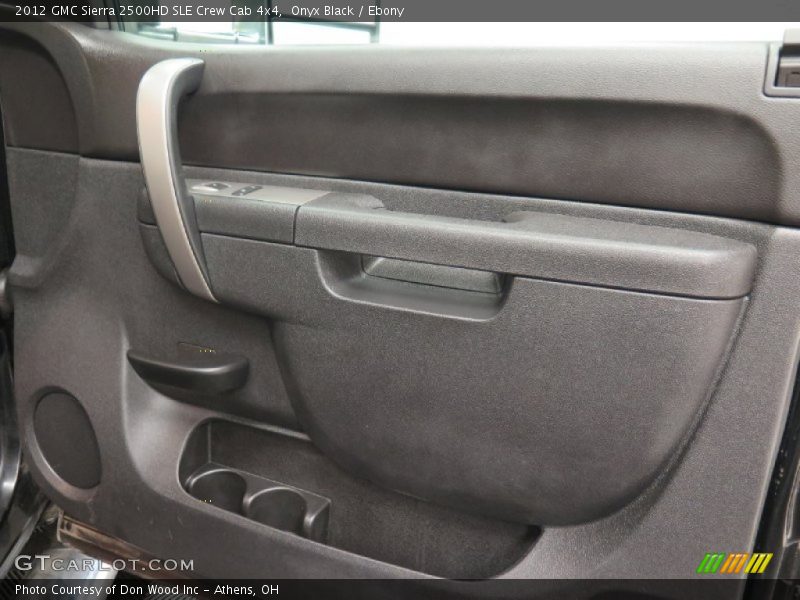 Onyx Black / Ebony 2012 GMC Sierra 2500HD SLE Crew Cab 4x4