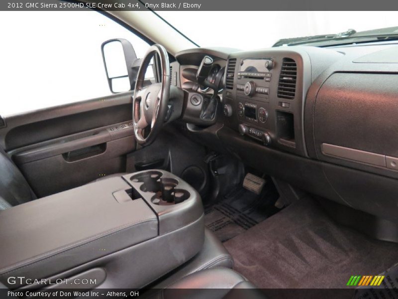 Onyx Black / Ebony 2012 GMC Sierra 2500HD SLE Crew Cab 4x4