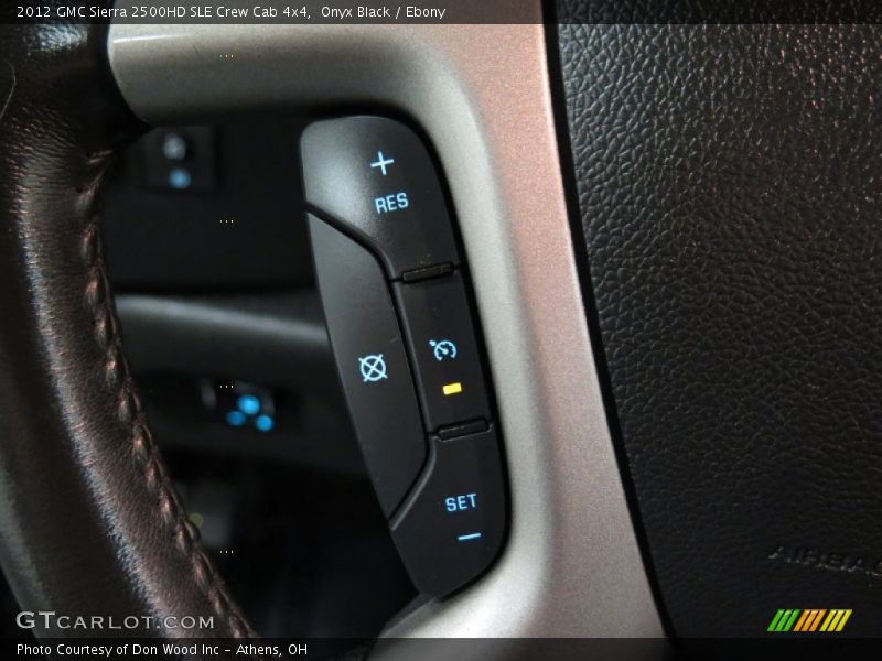 Onyx Black / Ebony 2012 GMC Sierra 2500HD SLE Crew Cab 4x4