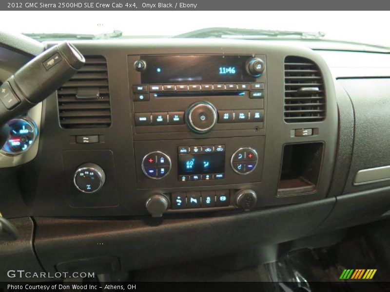 Onyx Black / Ebony 2012 GMC Sierra 2500HD SLE Crew Cab 4x4