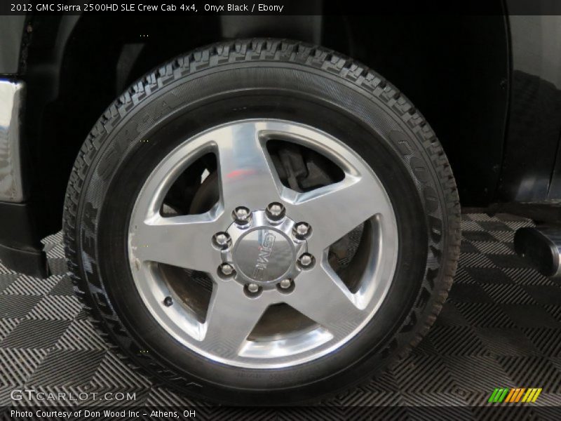 Onyx Black / Ebony 2012 GMC Sierra 2500HD SLE Crew Cab 4x4