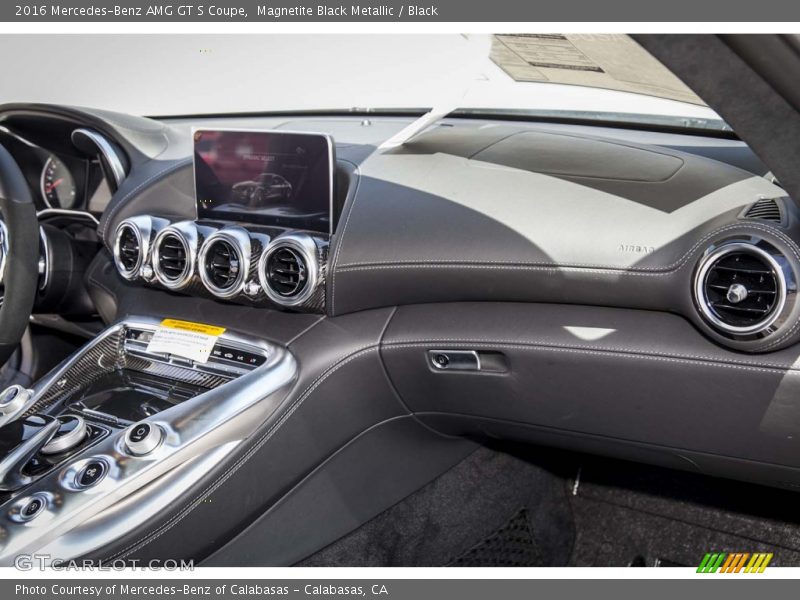 Dashboard of 2016 AMG GT S Coupe