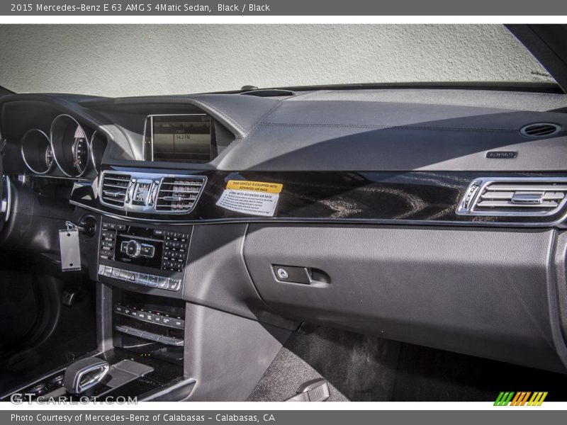 Black / Black 2015 Mercedes-Benz E 63 AMG S 4Matic Sedan