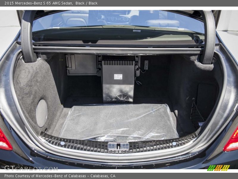  2015 S 65 AMG Sedan Trunk
