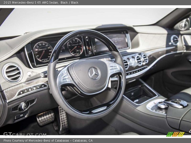 Dashboard of 2015 S 65 AMG Sedan