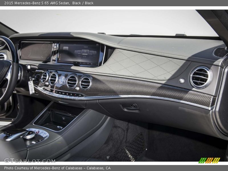 Dashboard of 2015 S 65 AMG Sedan