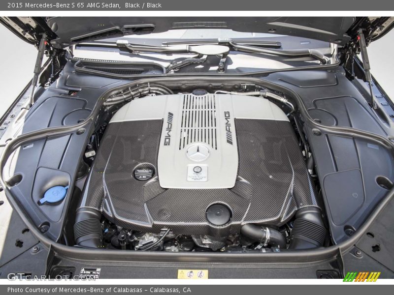  2015 S 65 AMG Sedan Engine - 6.0 Liter AMG biturbo SOHC 36-Valve V12