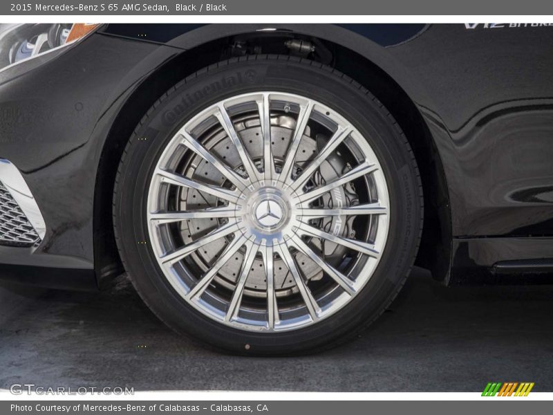  2015 S 65 AMG Sedan Wheel