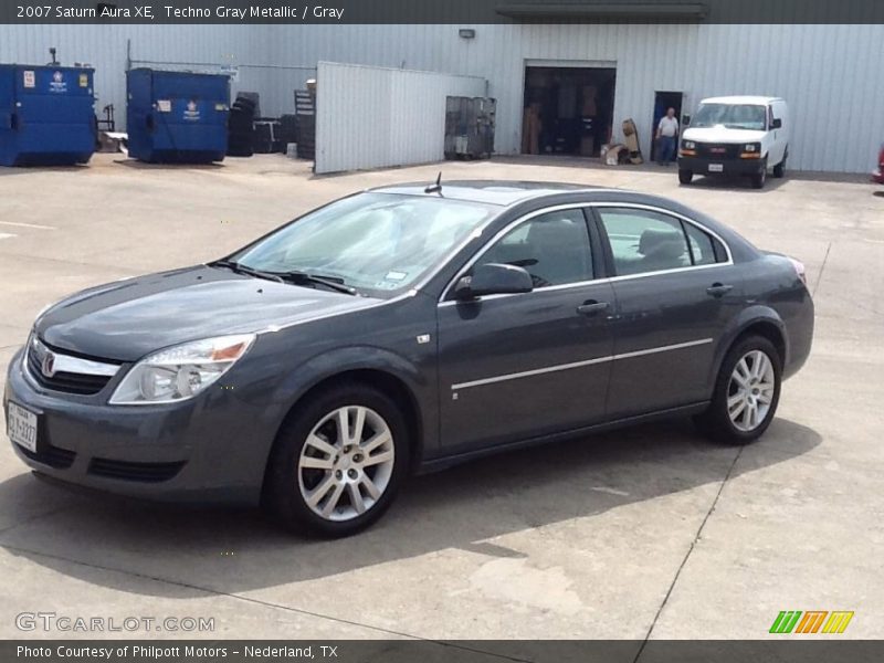Techno Gray Metallic / Gray 2007 Saturn Aura XE